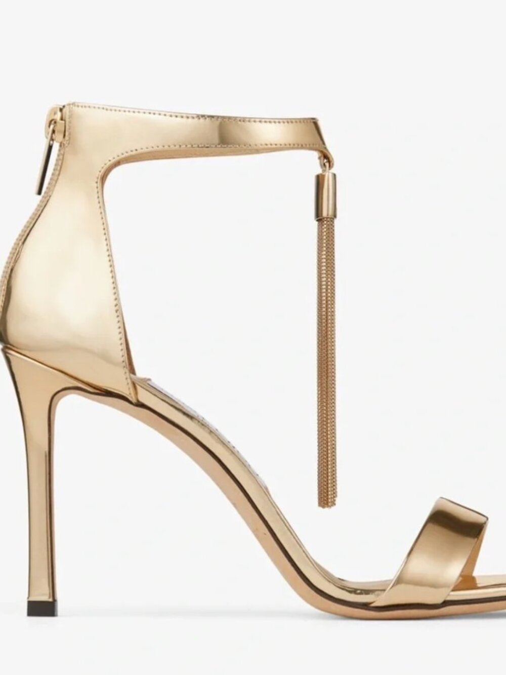 Jimmy Choo /Jimmy Choo Vinca Gold Size IT38 $600